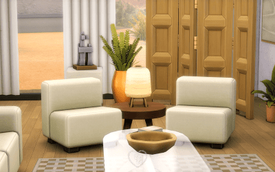 Refined Living Room: A Little Luxury for Your Sims