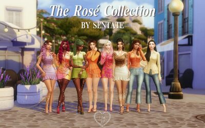 The Rosé Collection by Sentate: A Lookbook Styled by Sarah Simmer xo