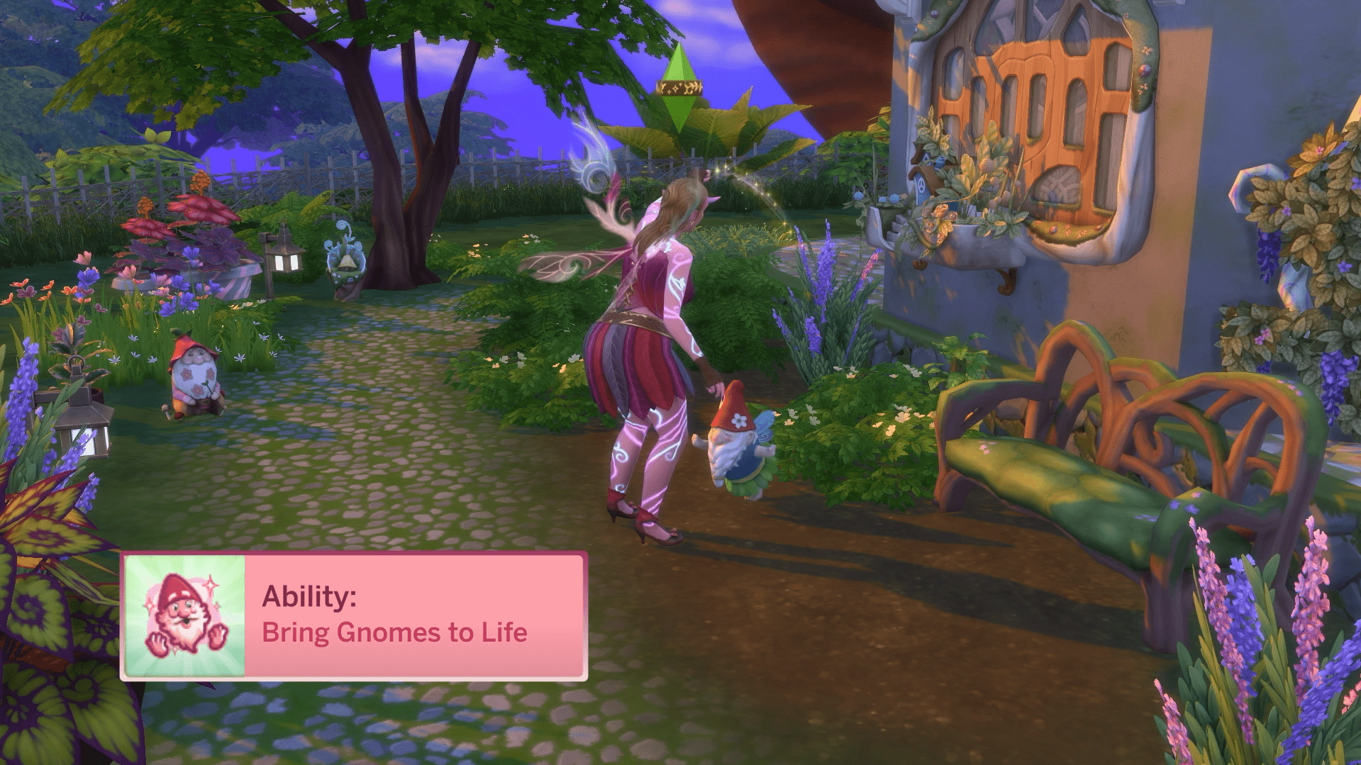 🧙♂️ Bring Gnomes to Life: Yes, it’s as chaotic as it sounds. This power turns decorative gnomes into living companions!